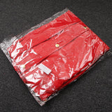 Maxbell Men Steampunk Tailcoat Jacket Gothic Victorian Coat Paty Costume XXL Red