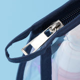 Maxbell 3 in 1 Cosmetic Bag Portable Travel Toiletry Bag Clear Makeup Pouch Pink