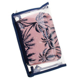 Maxbell 3 in 1 Cosmetic Bag Portable Travel Toiletry Bag Clear Makeup Pouch Pink