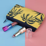 Maxbell 3 in 1 Cosmetic Bag Portable Travel Toiletry Bag Clear Makeup Pouch Yellow