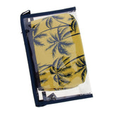 Maxbell 3 in 1 Cosmetic Bag Portable Travel Toiletry Bag Clear Makeup Pouch Yellow