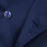 Maxbell Piping Chef Jacket Coat Uniform Long Sleeve Hotel Kitchen Apparel L Blue