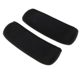 Maxbell Pair of Chair Armrest Covers Protector Office Chair Arm Cover Black L