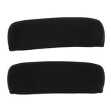 Maxbell Pair of Chair Armrest Covers Protector Office Chair Arm Cover Black L