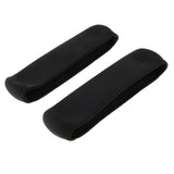 Maxbell Pair of Chair Armrest Covers Protector Office Chair Arm Cover Black L