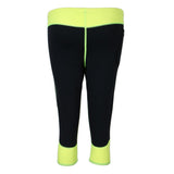 Maxbell Weight Loss Neoprene Hot Sauna Workout Thermo Pants Capris Body Shaper M
