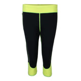 Maxbell Weight Loss Neoprene Hot Sauna Workout Thermo Pants Capris Body Shaper M