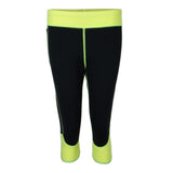 Maxbell Weight Loss Neoprene Hot Sauna Workout Thermo Pants Capris Body Shaper M