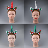 Maxbell Christmas Magical Unicorn Horn Headband Party Kid Toddlers Costume Decor 1