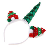 Maxbell Christmas Magical Unicorn Horn Headband Party Kid Toddlers Costume Decor 1