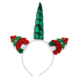 Maxbell Christmas Magical Unicorn Horn Headband Party Kid Toddlers Costume Decor 1