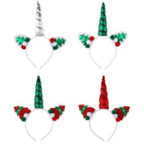 Maxbell Christmas Magical Unicorn Horn Headband Party Kid Toddlers Costume Decor 1