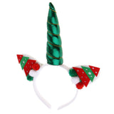Maxbell Christmas Magical Unicorn Horn Headband Party Kid Toddlers Costume Decor 1