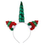 Maxbell Christmas Magical Unicorn Horn Headband Party Kid Toddlers Costume Decor 1
