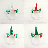 Maxbell Christmas Magical Unicorn Horn Headband Party Kid Toddlers Costume Decor 1