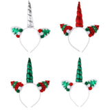Maxbell Christmas Magical Unicorn Horn Headband Party Kid Toddlers Costume Decor 1