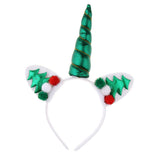 Maxbell Christmas Magical Unicorn Horn Headband Party Kid Toddlers Costume Decor 4