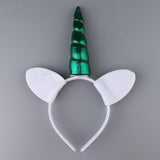 Maxbell Christmas Magical Unicorn Horn Headband Party Kid Toddlers Costume Decor 4