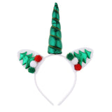 Maxbell Christmas Magical Unicorn Horn Headband Party Kid Toddlers Costume Decor 4