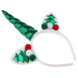 Maxbell Christmas Magical Unicorn Horn Headband Party Kid Toddlers Costume Decor 4