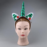 Maxbell Christmas Magical Unicorn Horn Headband Party Kid Toddlers Costume Decor 4