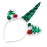 Maxbell Christmas Magical Unicorn Horn Headband Party Kid Toddlers Costume Decor 4