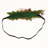 Maxbell Flower Head Garland Girl Beach Crown Hair Band Headband Wedding Decor Pink