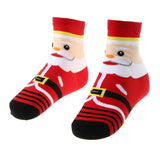 Christmas Socks Santa Claus Snowman Gift Socks for Girls Women Red Santa