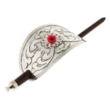 Maxbell Handmade Carved Wooden Hair Clip With Stick 12