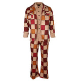 Mens 60s 70s Disco Sleazeball Costume Leisure Suit Fancy Dress Hippie Dancer M