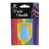 Maxbell Temporary Hair Dye Powder Cake Non-toxic Hair Chalk Hair Styling Yellow