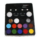 Face And Body Paint Kit Make Up Palette Non Toxic, Water Based And FDA Compliant