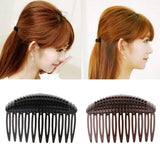 Maxbell 3/pack Women Bump It Comb Hair Bump Up Hair Styling Tool Hair Base Insert  Black