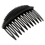 Maxbell 3/pack Women Bump It Comb Hair Bump Up Hair Styling Tool Hair Base Insert  Black