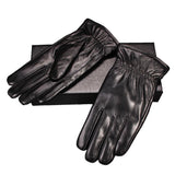 Max Touchscreen Genuine Leather Gloves for Men Driving Cycling Winter Gloves M