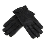 Max Touchscreen Genuine Leather Gloves for Men Driving Cycling Winter Gloves M