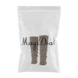 Maxbell Womens Winter Knit Crochet Knitted Leg Warmers Legging Boot Cover Khaki