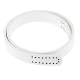 Maxbell Classic Leather Shoulder Bag Strap Replacement Purse Handles Crafts DIY White