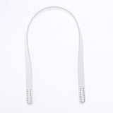 Maxbell Classic Leather Shoulder Bag Strap Replacement Purse Handles Crafts DIY White