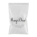 Maxbell Classic Leather Shoulder Bag Strap Replacement Purse Handles Crafts DIY White