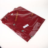 Maxbell Unisex Single Breasted Long-sleeve Clothes Chef Uniform Chef Coat XXXL Red