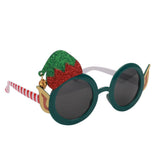 Maxbell Novelty Christmas Elf Sunglasses Funny Party Glasses Costume Xmas Gifts