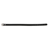 Max Lady Punk Gothic Leather Choker Necklace Collar Belt Buckle Neck Ring Black