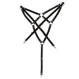 Maxbell Men Chest Harness Leather Body Gothic Underwear Buckle Clubwear Costume Belt