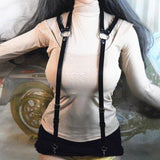 Maxbell Men Chest Harness Leather Body Gothic Underwear Buckle Clubwear Costume Belt