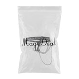 Maxbell Punk Leather Waist Belt Strap Harness Cincher Metal Chain Tassel Adjustable