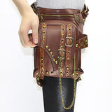 Punk Fanny Packs Multi-Purpose Hip Belt Waist Messenger Shoulder Bag Purse