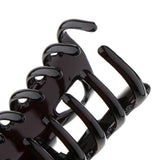 Maxbell Large Hair Claw Clips Thick Hair Jaw Acrylic Folding Hairpin for Women Black