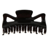 Maxbell Large Hair Claw Clips Thick Hair Jaw Acrylic Folding Hairpin for Women Black