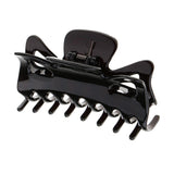 Maxbell Large Hair Claw Clips Thick Hair Jaw Acrylic Folding Hairpin for Women Black